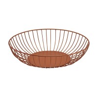 Copper Round Wire Basket